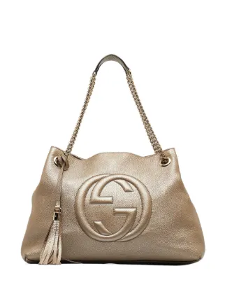 Gucci medium hot sale soho tote