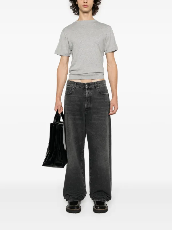 宅配便配送 Cashmere Extreme N°268 グレー | Tシャツ ニット Cuba トップス