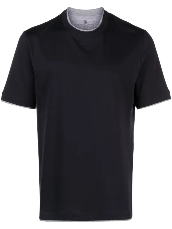 BRUNELLO CUCINELLI ブルネロクチネリ レイヤード ティーシャツ BRUNELLO CUCINELLI ブルネロクチネリ レイヤード Tシャツ