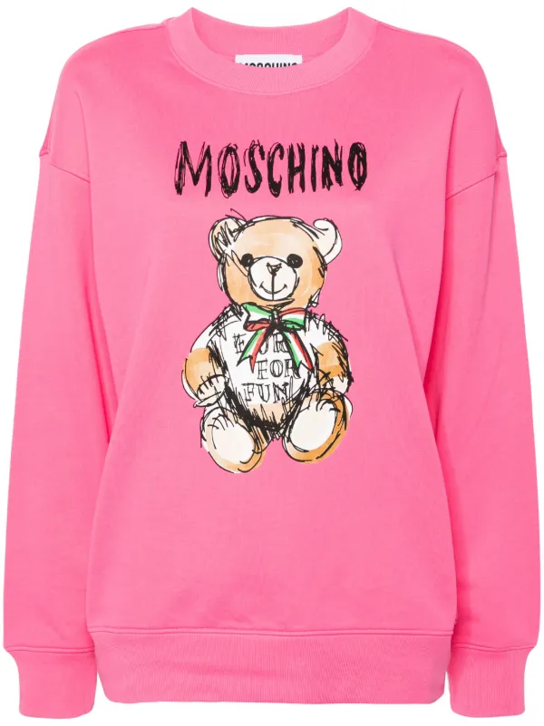 Moschino sweatshirt clearance