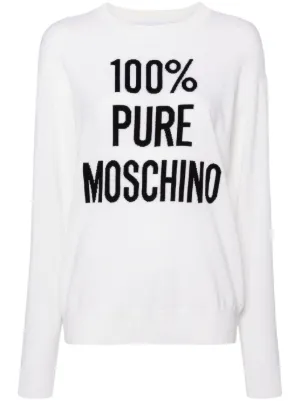 Moschino jumper womens sale sale