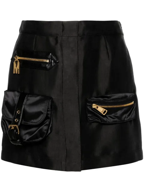 Moschino falda con detalle de pinzas