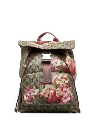 Gucci Pre-Owned 2000-2015 Blooms GG Supreme Backpack - Farfetch