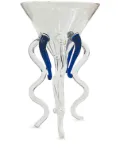 Les-Ottomans Medusa glass cup - White