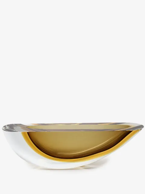 Gardeco Canoe 160 two-tone Murano glass vase
