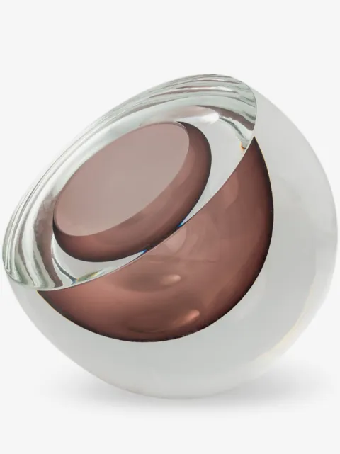 Gardeco Bowl Drop Murano glass sculpture