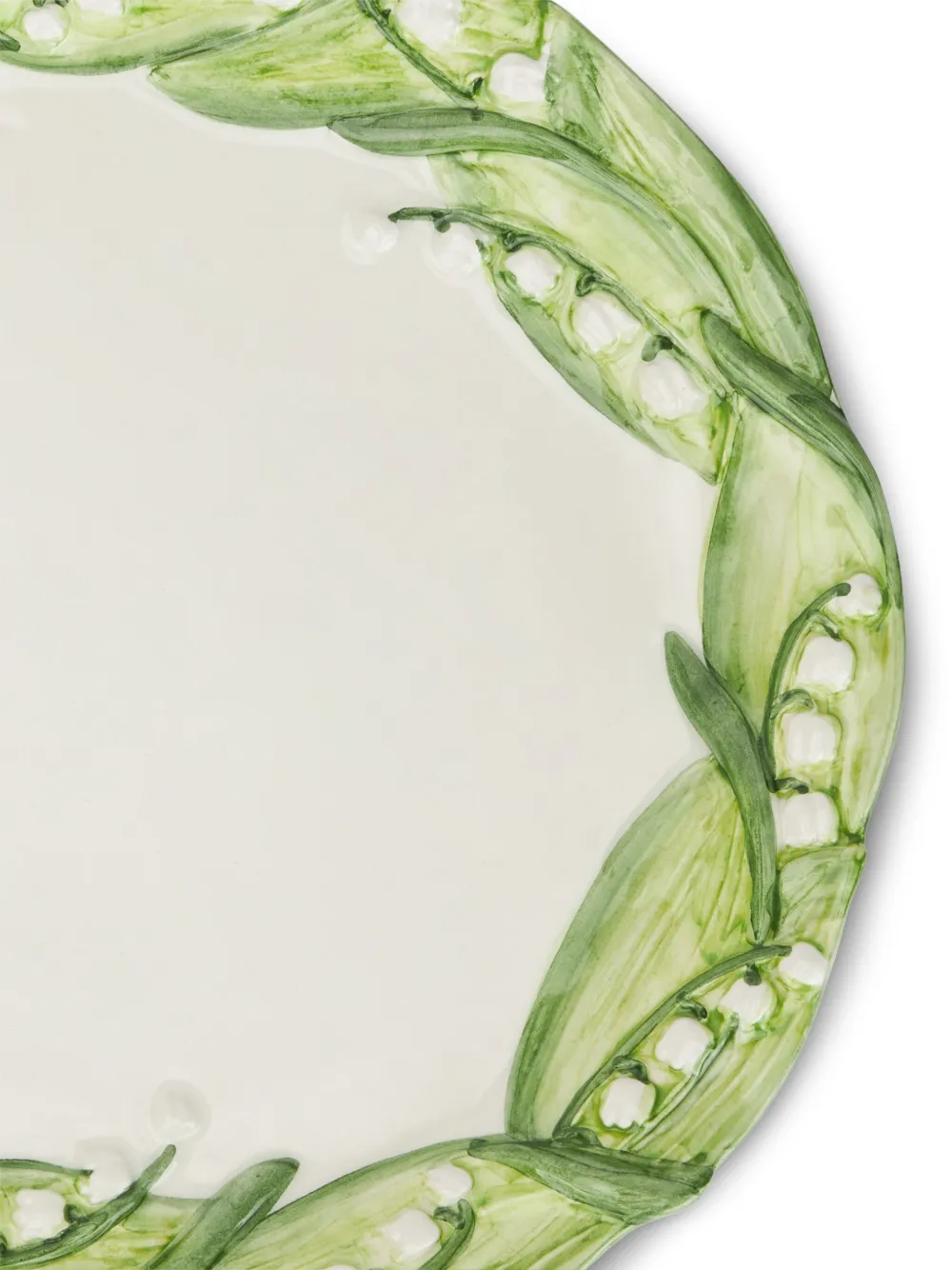 Les-Ottomans Lily of the Valley dessert plate (21cm) | Tableware | Image 2