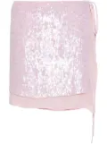 P.A.R.O.S.H. Gabriel sequinned miniskirt - Pink