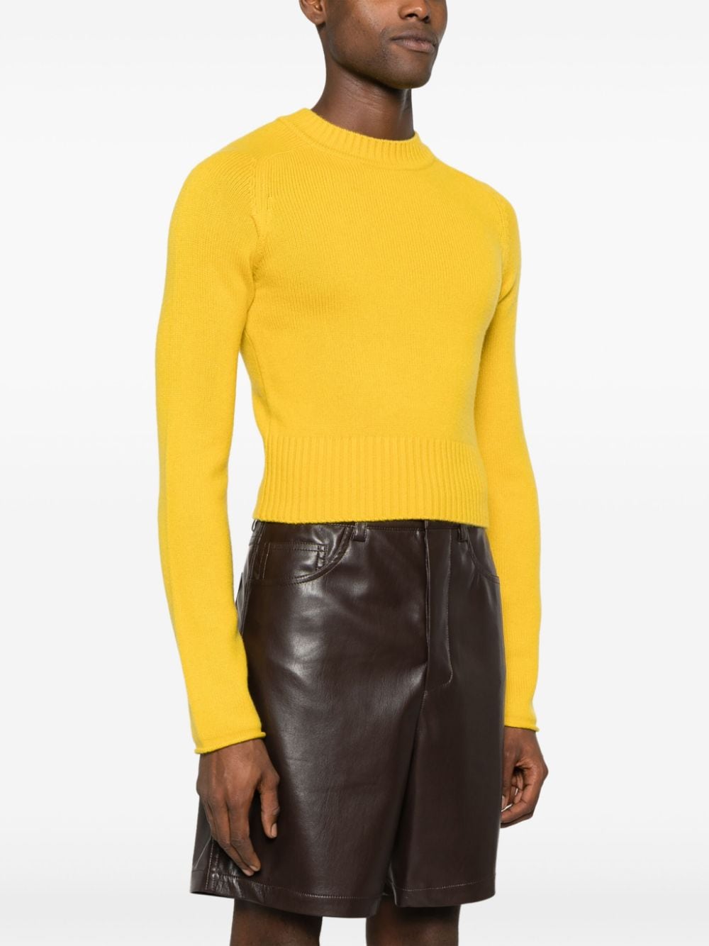 Shop Extreme Cashmere No 152 Cashmere Jumper In Yellow