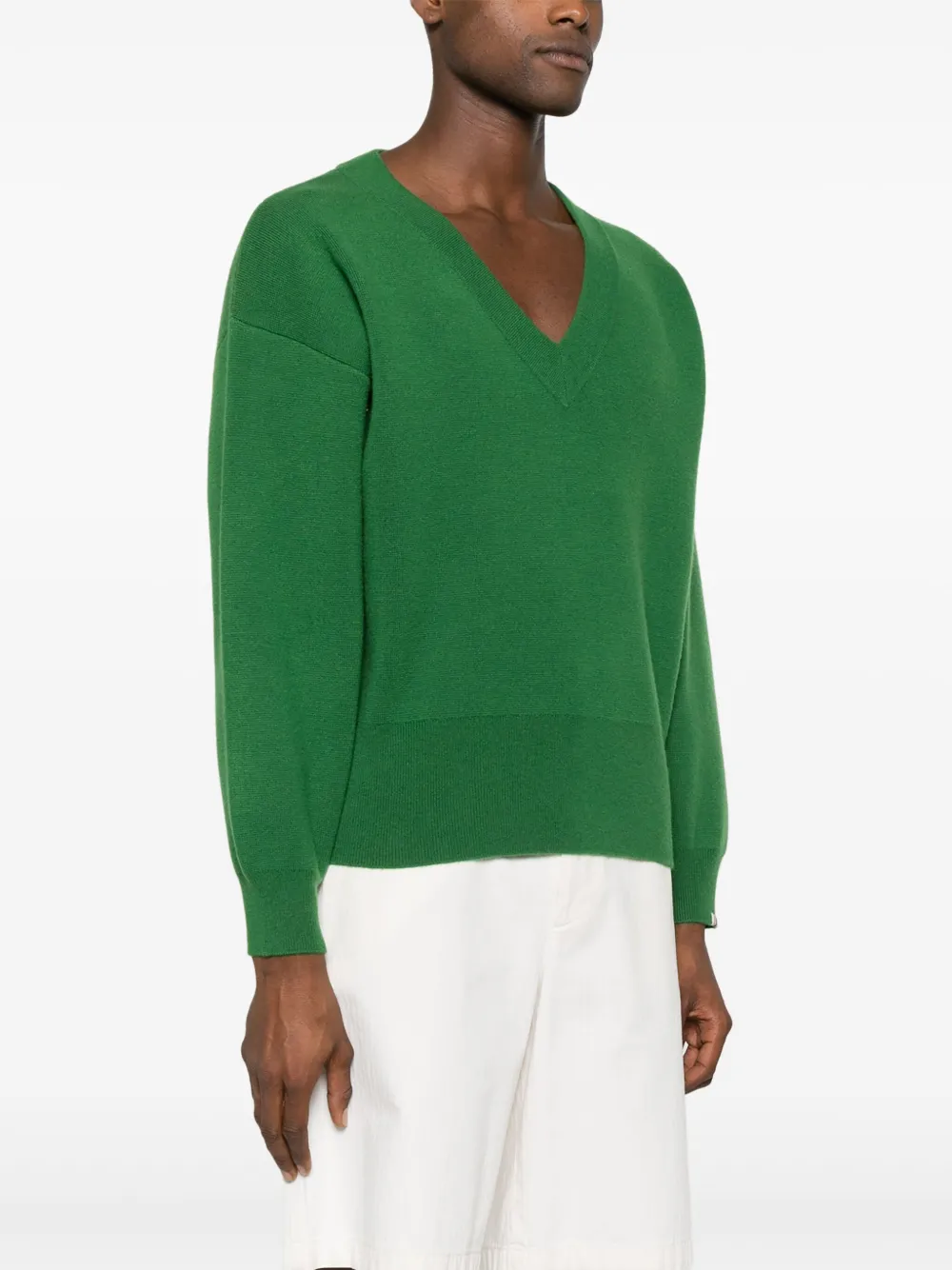 Shop Extreme Cashmere No 316 Cashmere Jumper In Green