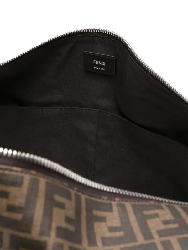 FENDI Large FF Duffle Bag | Brown | FARFETCH ZA