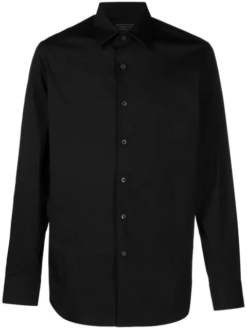 Prada long-sleeve poplin shirt