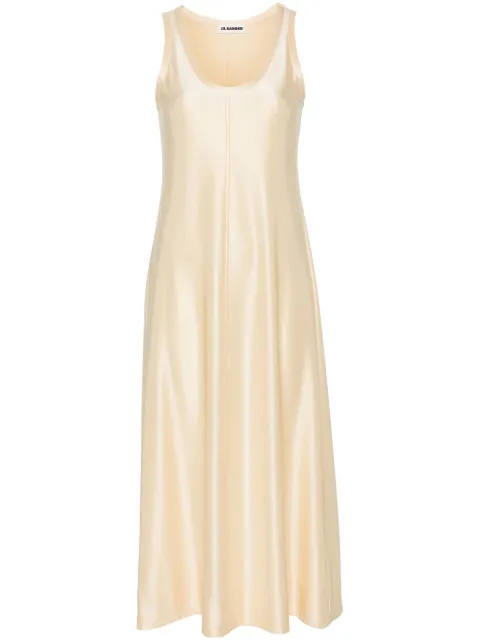 Jil Sander scoop-neck sleeveless dress