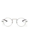 Matsuda M3119 round-frame glasses - Brown