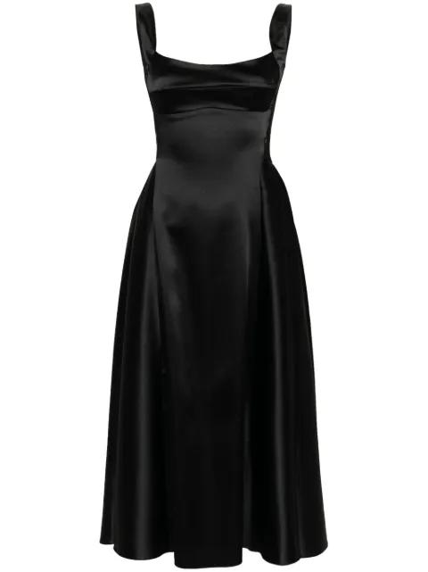 Atu Body Couture satin-finish sleeveless dress