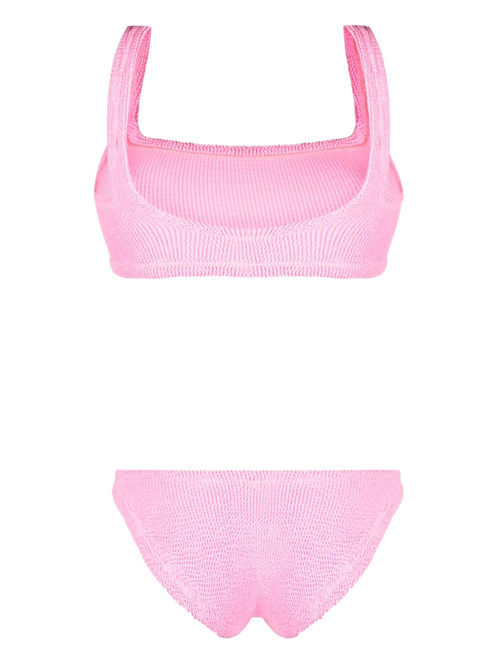 Hunza G Xandra crinkled bikini - Roze