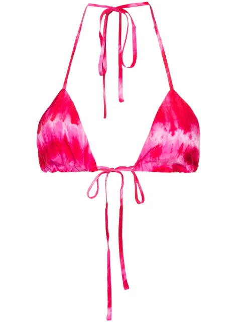 P.A.R.O.S.H. tie-dye silk bralette