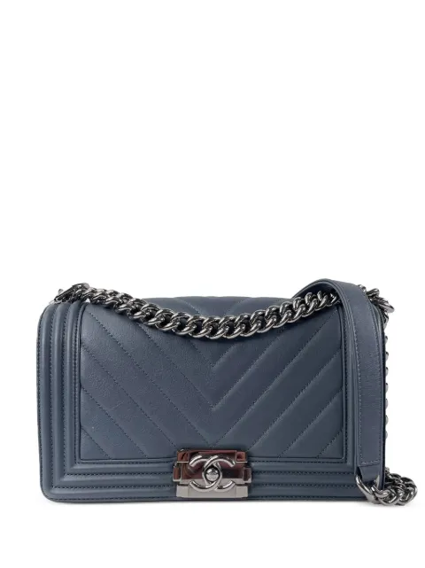 CHANEL Pre-Owned 2018-2019 medium Boy Chanel shoulder bag