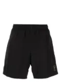 Alexander McQueen Varsity Skill swim shorts - Black