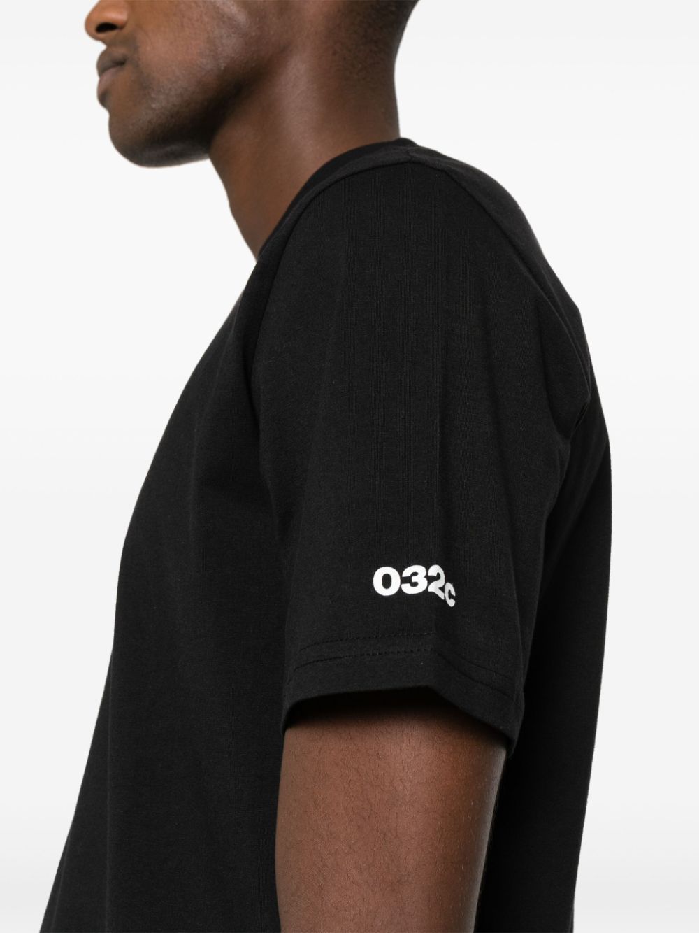 032c logo-print crew-neck T-shirt - Farfetch