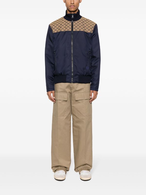 Gucci GG Canvas zip-up Jacket - Farfetch