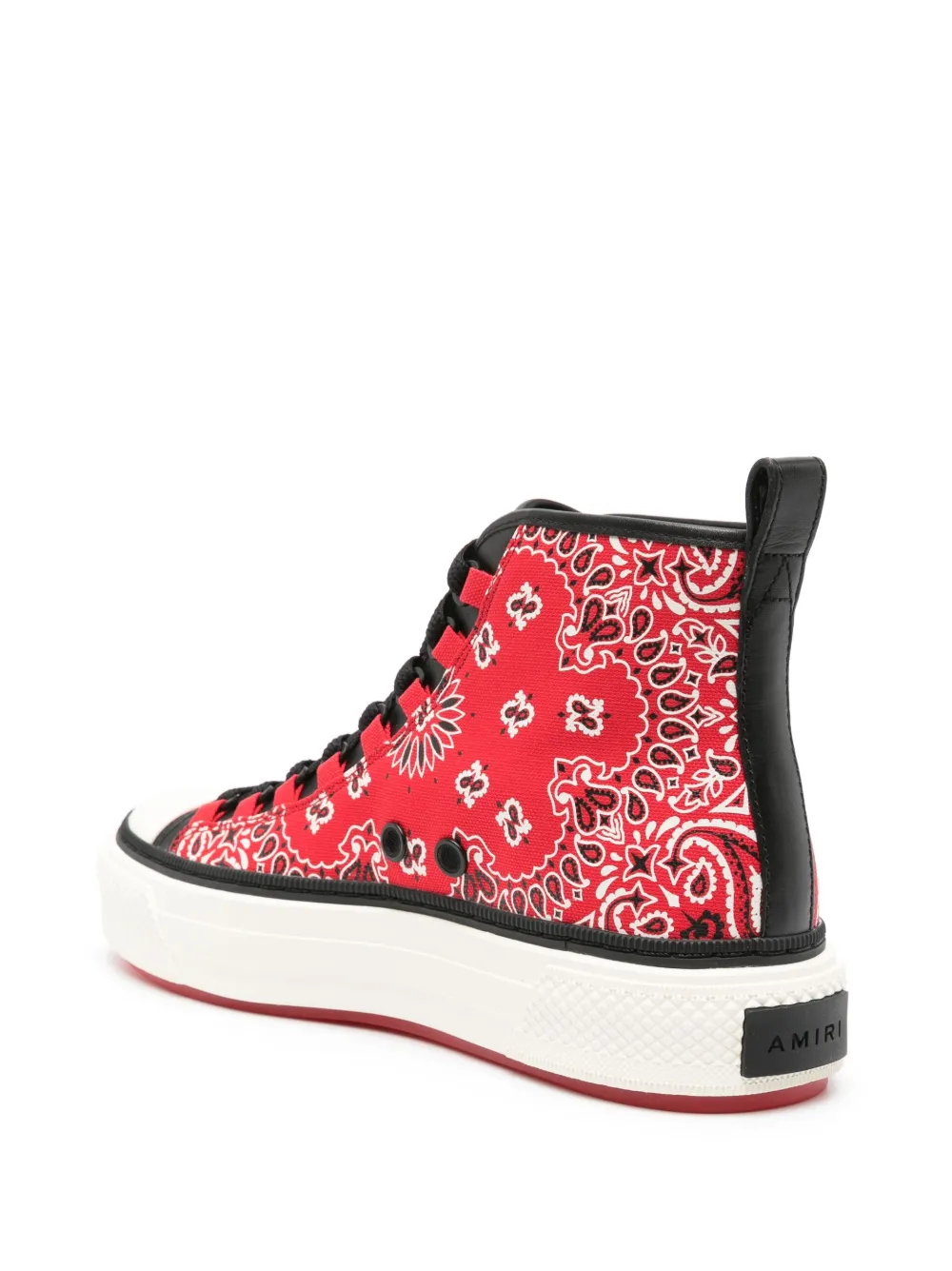 AMIRI Bandana MA Court sneakers Red
