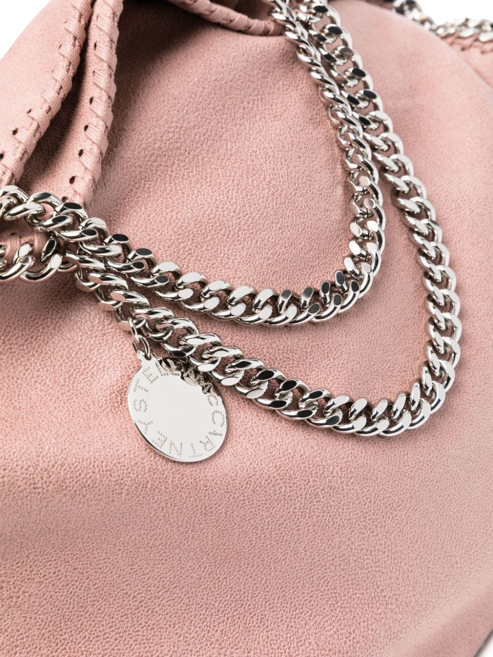 Stella McCartney Falabella shopper met ketting Roze