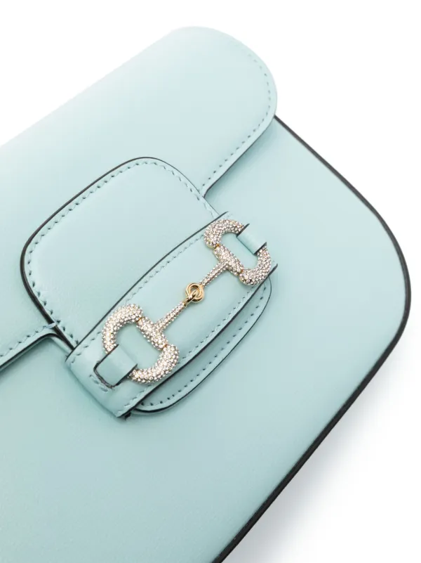 グッチ ホースビット 1955 ミニバッグ ミニショルダー ブルー グッチ ホースビット 1955 ミニバッグ ミニショルダー ブルー