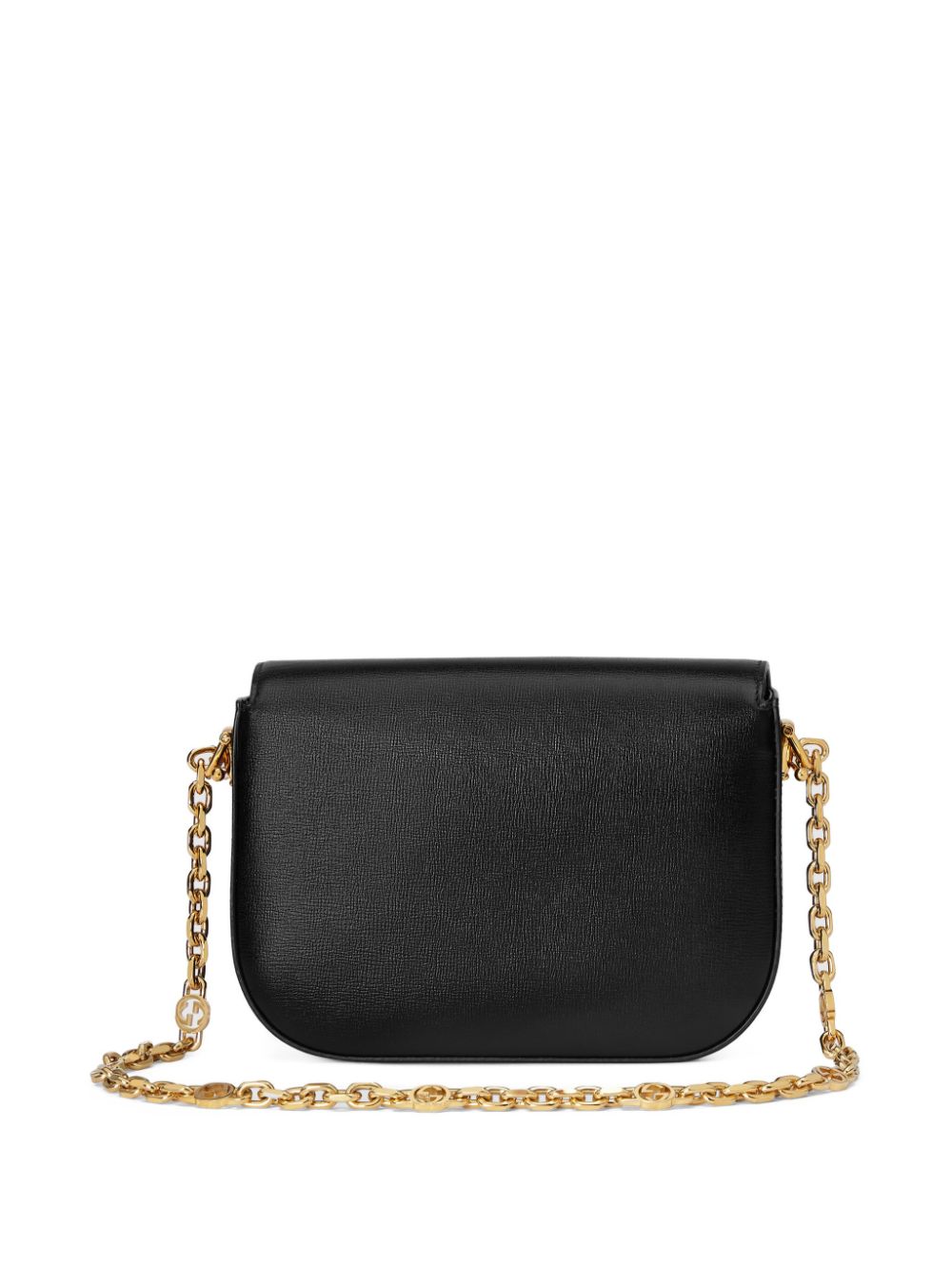 Shop Gucci Mini Horsebit 1955 Shoulder Bag In Black