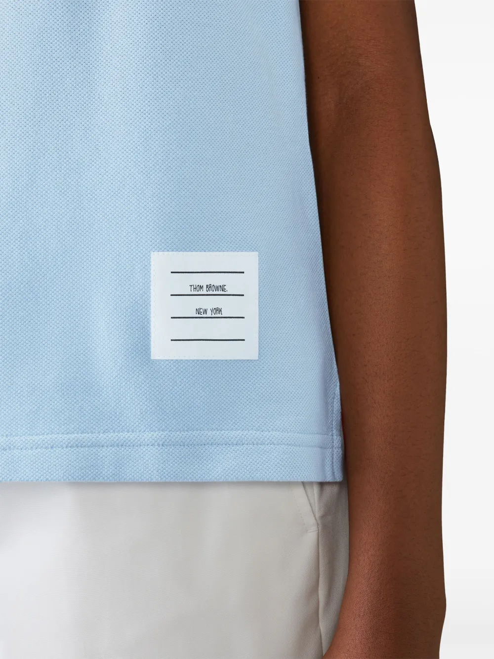 Thom Browne Katoenen poloshirt Blauw