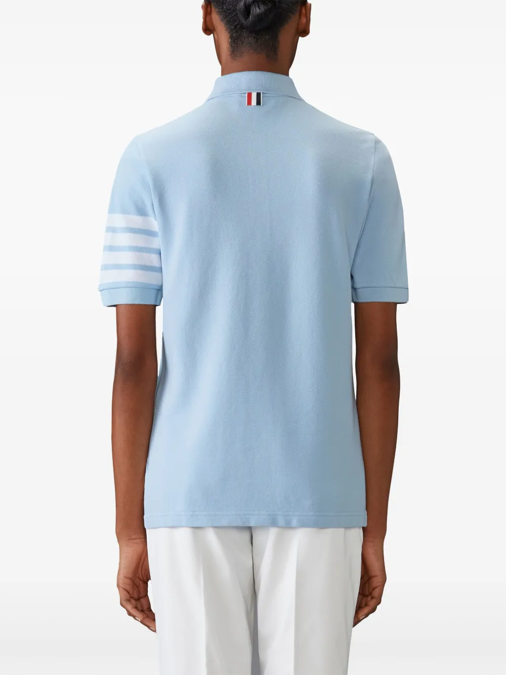Thom Browne Katoenen poloshirt Blauw