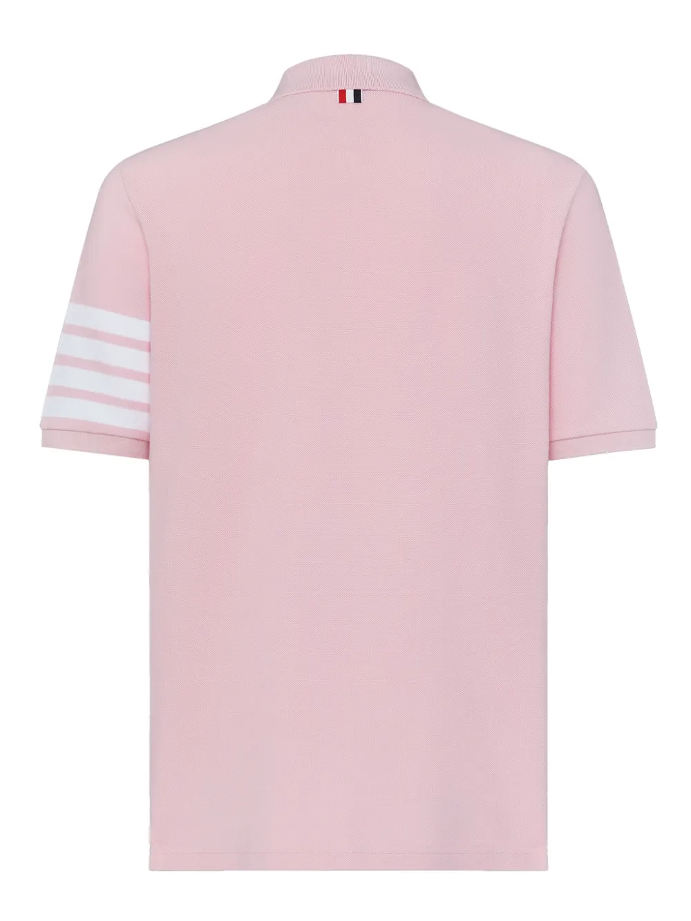 THOM BROWNE 正規品関税込みPink Cotton Polo Shirt MJP110P Classic Pique 4-Bar Polo | Thom Browne