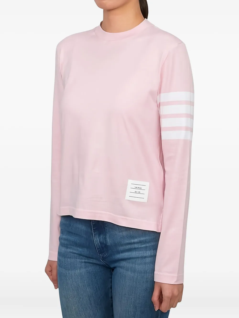Thom Browne four-bar long-sleeve sweater | Knitted Sweaters | Image 2