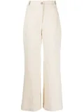 Ba&Sh Amour tweed straight-leg trousers - Neutrals