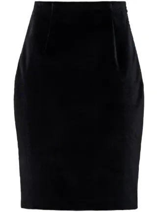 *PRADA*コットンドリルスカート ブラック トライアングルロゴ PRADA*コットンドリルスカート ブラック トライアングルロゴ