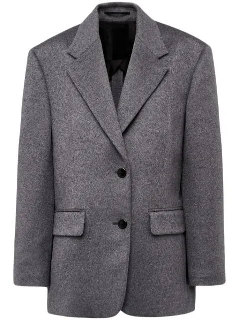 Prada single-breasted cashmere blazer