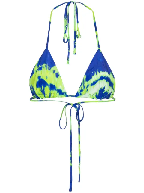 P.A.R.O.S.H. bralette con motivo tie-dye