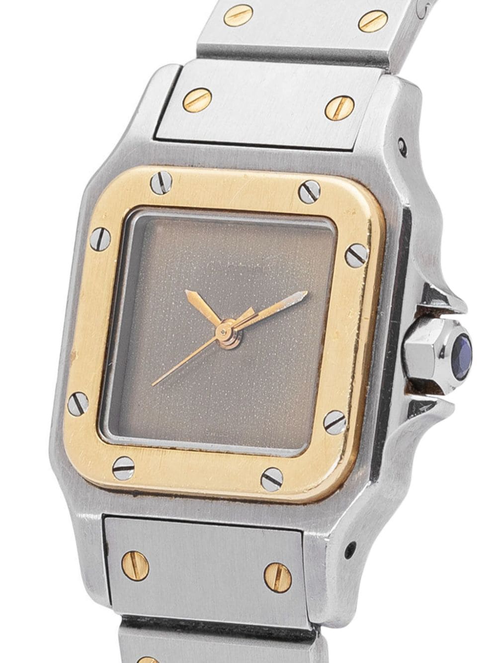 Cartier 1990 pre-owned Santos 24mm - Beige