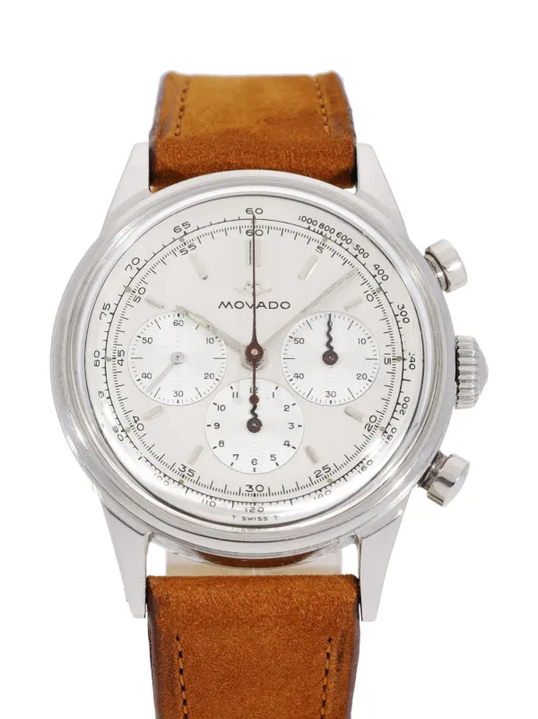 Movado 1950 pre owned Chronograph 35mm Farfetch