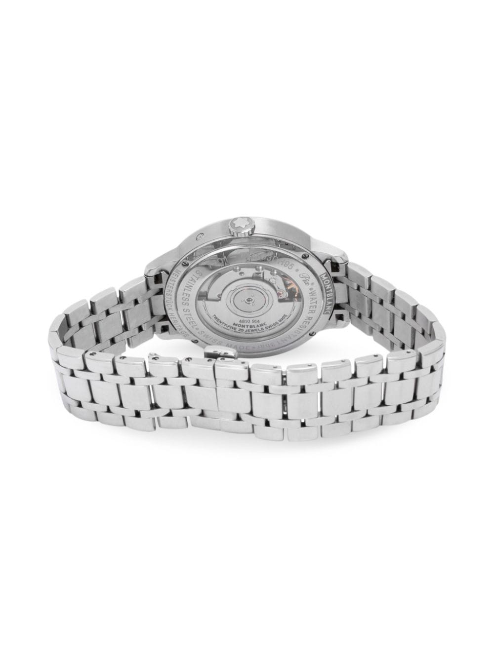 Pre-owned Montblanc 2015  Meisterstück 39mm In Silver