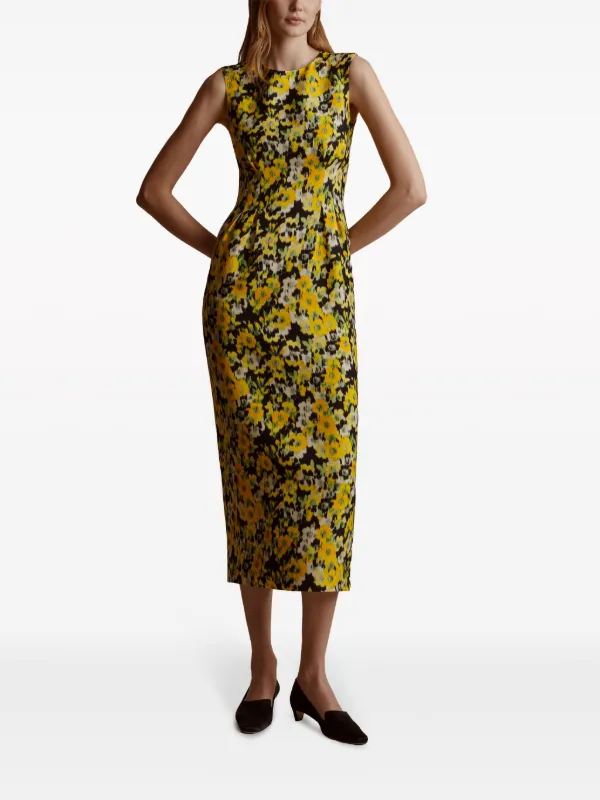 Printed hotsell pencil dress