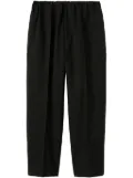 Jil Sander elasticated-waistband trousers - Black