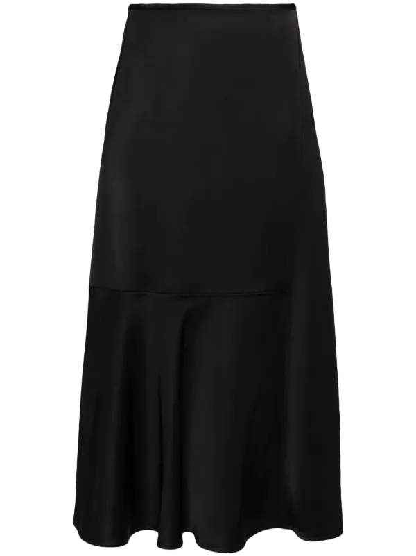 Jil Sander high waisted A line Midi Skirt Farfetch