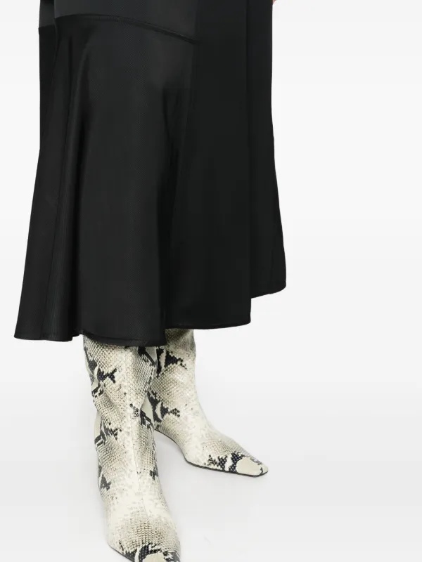 Jil Sander ハイウエスト スカート | ブラック | FARFETCH JP