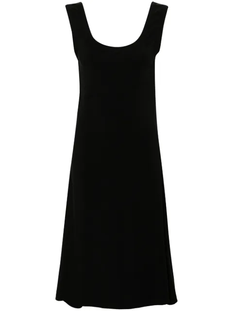 Jil Sander scoop-neck midi dress J02CT0302J66143 - 0