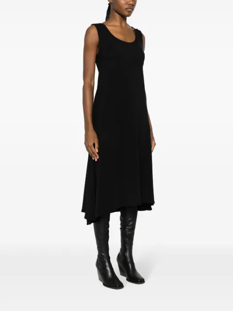 Jil Sander scoop-neck midi dress J02CT0302J66143 - 2