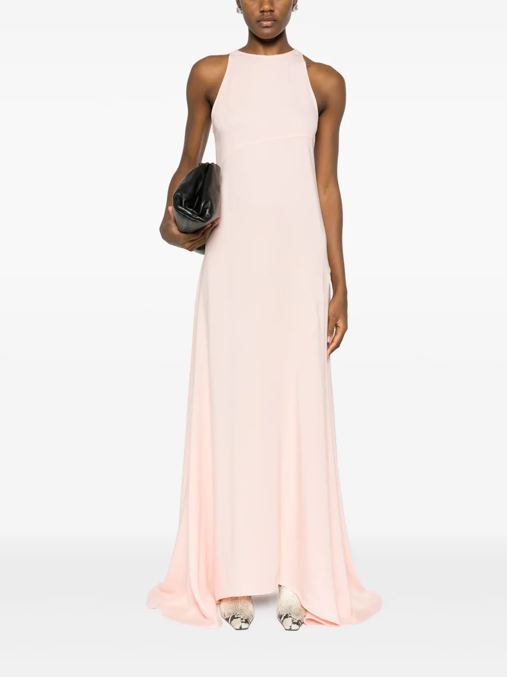 Jil Sander Mouwloze avondjurk - Roze