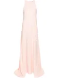 Jil Sander bias-cut sleeveless gown - Pink