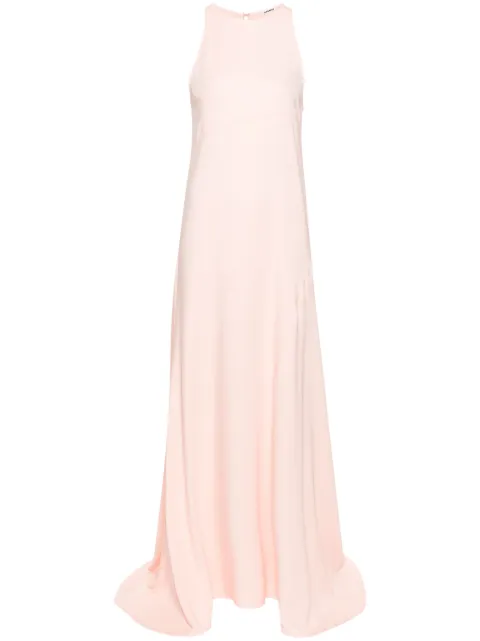 Jil Sander bias-cut sleeveless gown