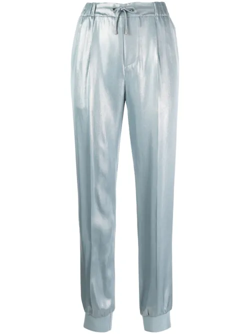 Pantalon slim à effet métallisé - Ralph Lauren Collection - Modalova
